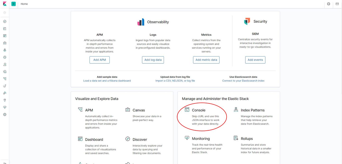 The Dev Tools Console - Get Results! with Elasticsearch